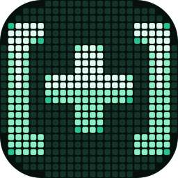 Green mosaic additive-synthesizers.js logo